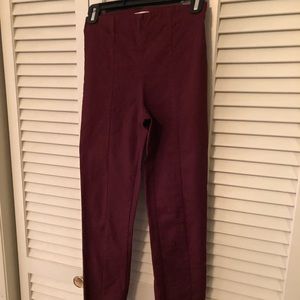 H&M red skinny pants